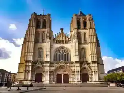 A Belgian Gothic cathedral