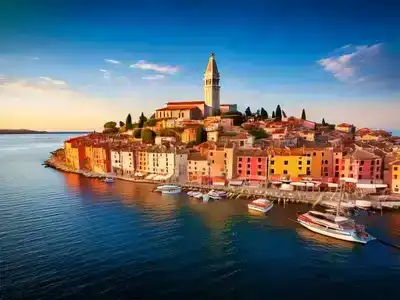 Rovinj, a picturesque town on the Istrian Peninsula