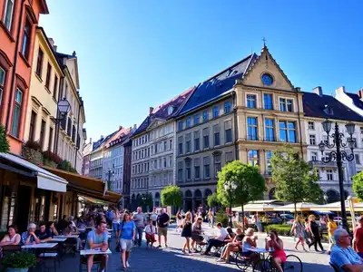  Iconic European landmarks in a sunny July atmosphere.