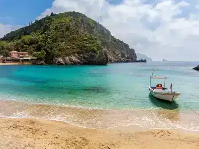 Corfu beach