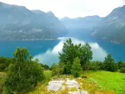 Fjord in Bergen, Norway