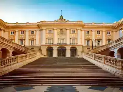 The Grand Staircase Palacio real Spain