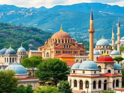 Architectural diversity of Turkey’s religious landmarks in nature.