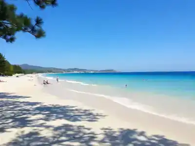 Family enjoying a beach day on Datça Peninsula.